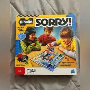 New Sorry U-Build Game